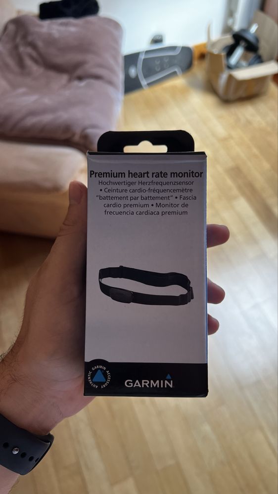 Garmin premium heart rate monitor