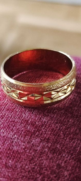 Obrączka złota unisex