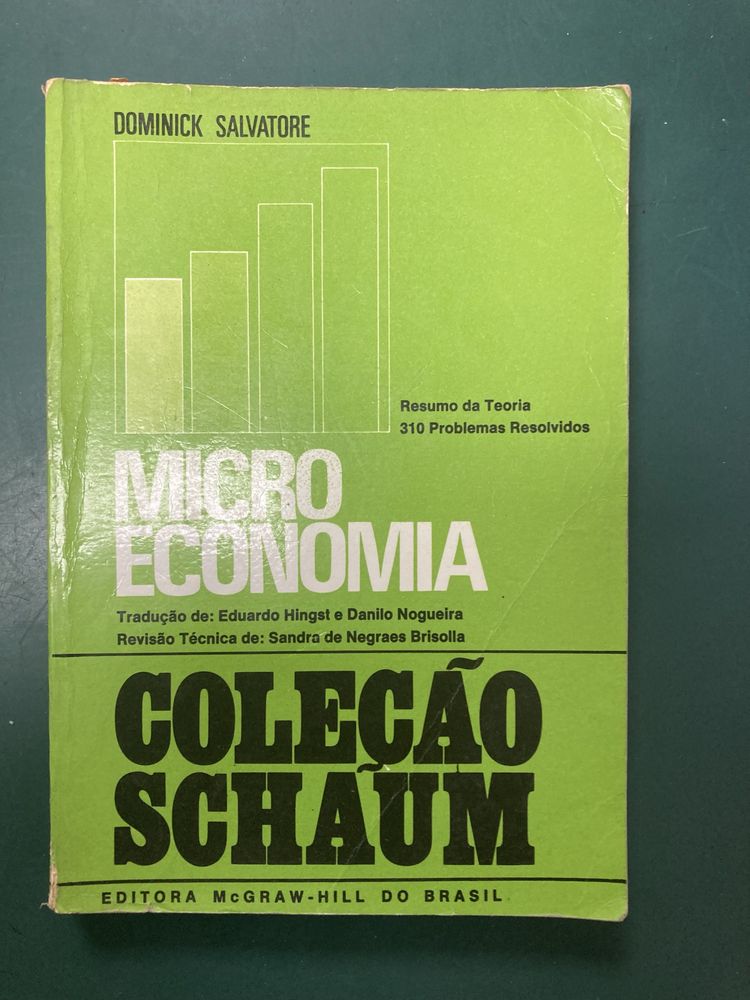 Livros Economia, Micro Economia de Dominick Salvatore