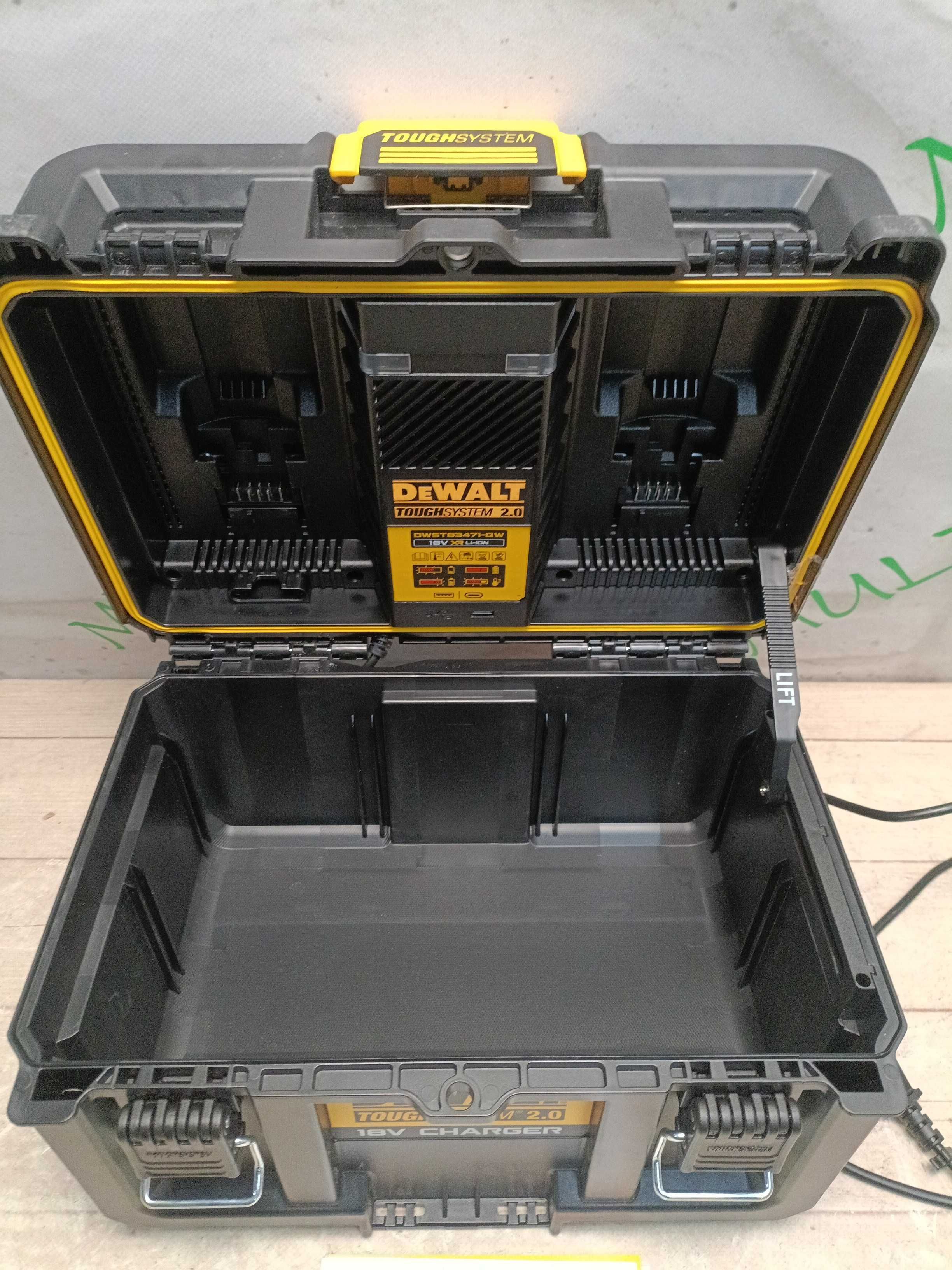 DeWALT DWST83471 зарядний пристрій-BOX для двух аккумуляторов