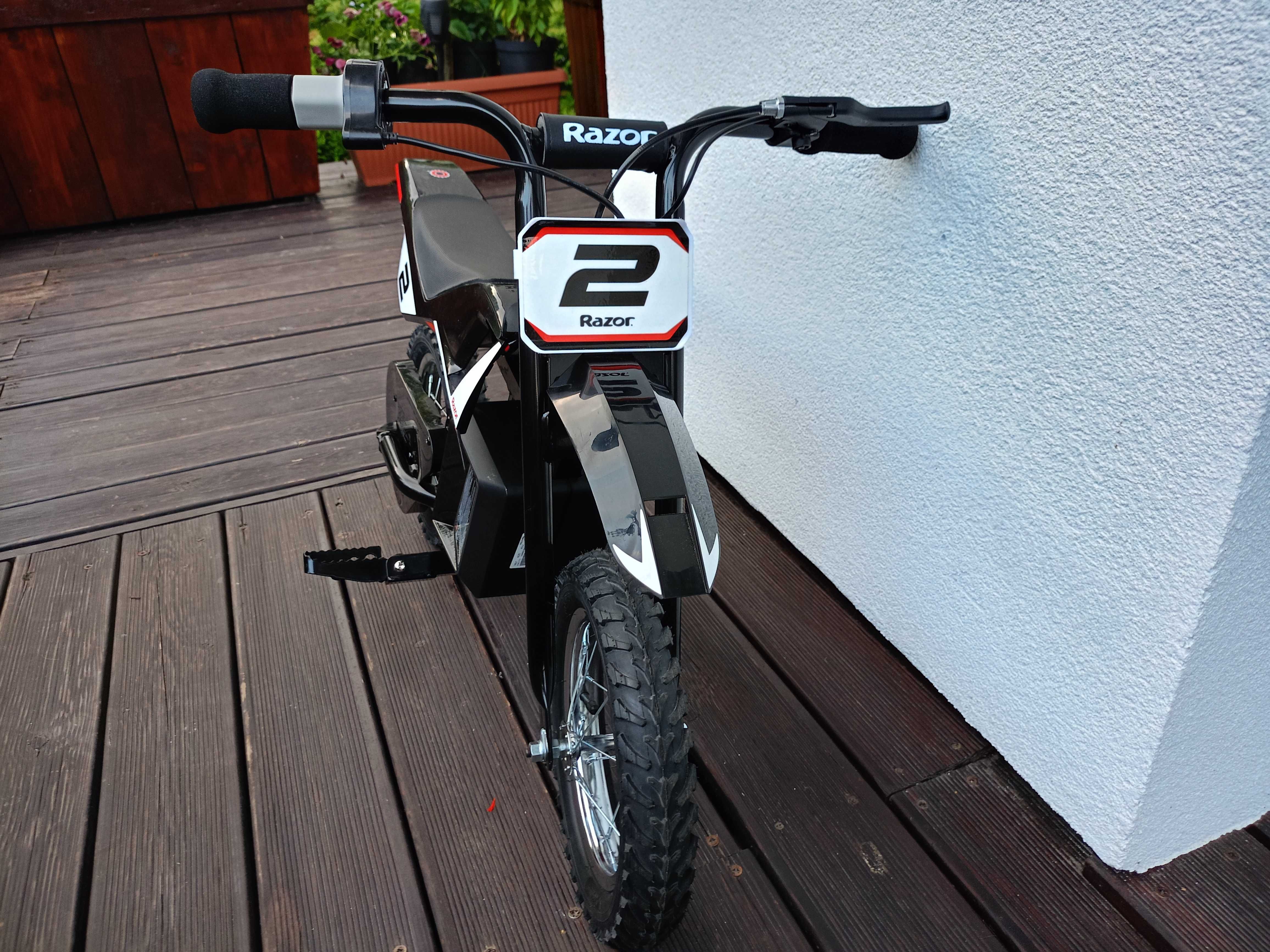 Motocykl elektryczny Razor MX125 + Peg Perego Akumulator 12V/8Ah