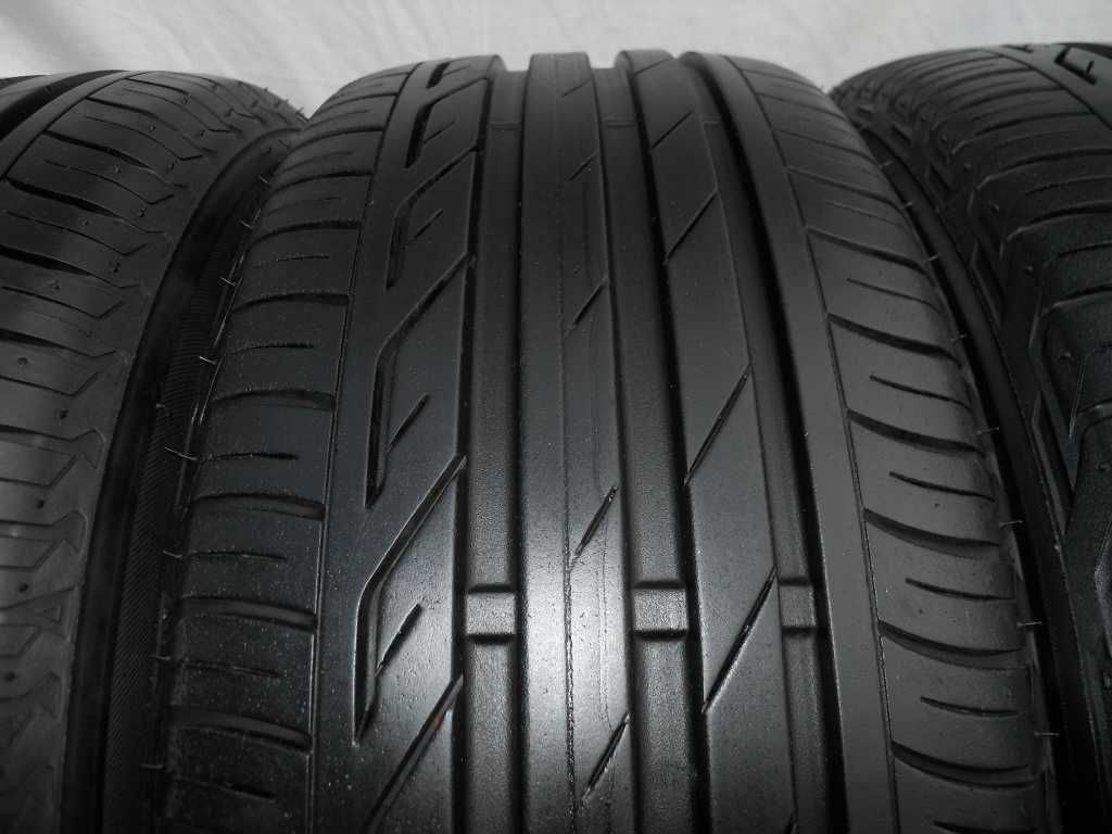 4x B. ładne letnie opony BRIDGESTONE 195/55 R15 85V (2x7,5mm, 2x6,5mm)