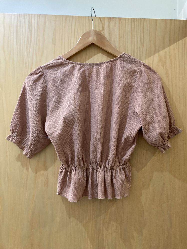 Blusa Pull&Bear Nude