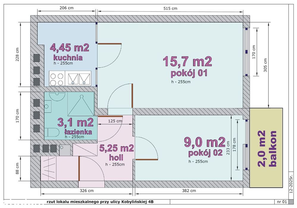 Sprzedam mieszkanie w bloku 37,5 m² w Krotoszynie
