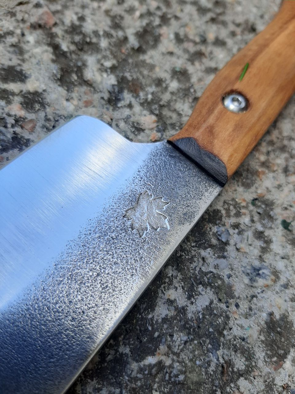 Ніж кухонний. Нож кухонный. Сталь N690 Bohler.