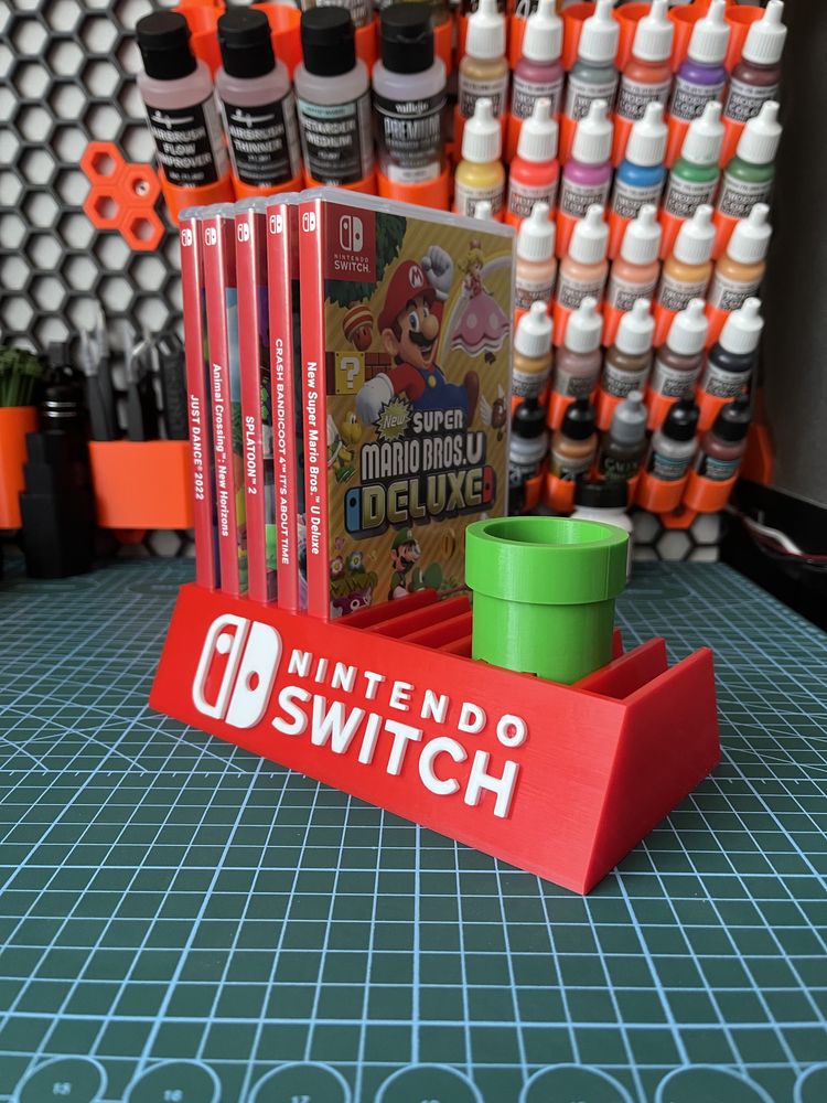 Podstawa pod gry Nintendo Switch z motywem Super Mario