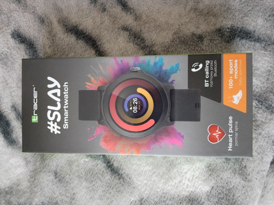 Smartwatch Tracer Slay czarny nowy