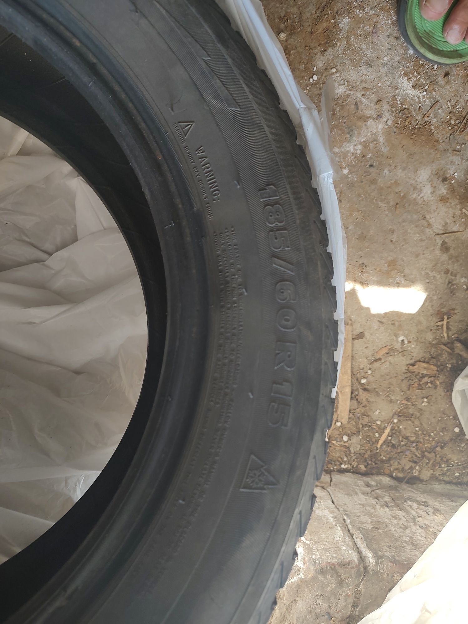 Продам б/у зимние шины Michelin Аlpin A4, 185/60 R15