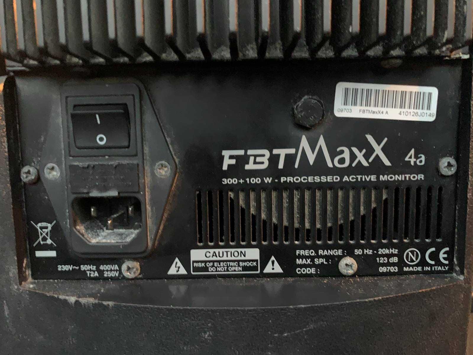 Колонки FBT MaxX 4a(JBL/RCF/QSC/MAG/Dynacord/EV/HK)Актив