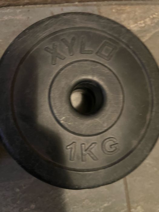 Zestaw obciążeń 15,75 kg – talerze 1–2 kg