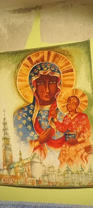 Dywan matka Boska Częstochowska