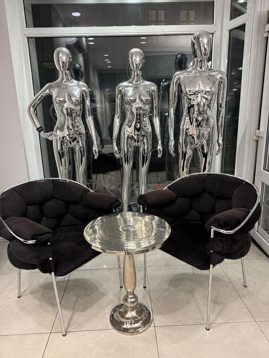 Zestaw 2 krzesła i stolik