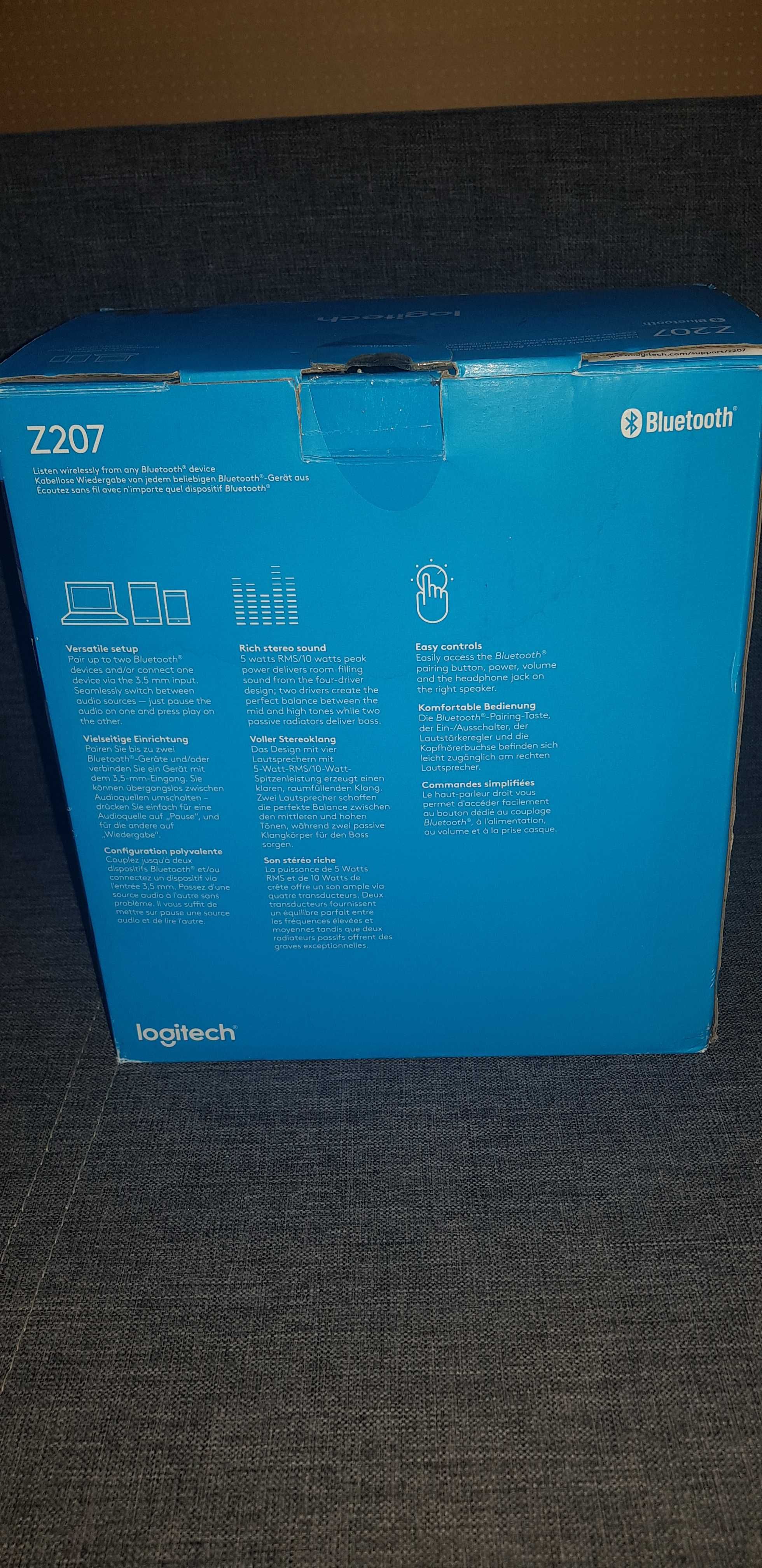 Głośniki Logitech Z207 Czarny Nowe