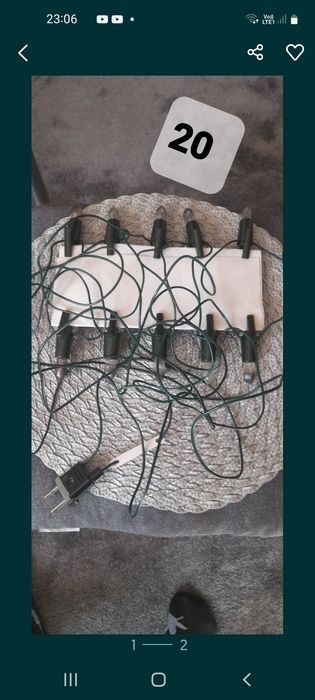 Lampki choinkowe prl