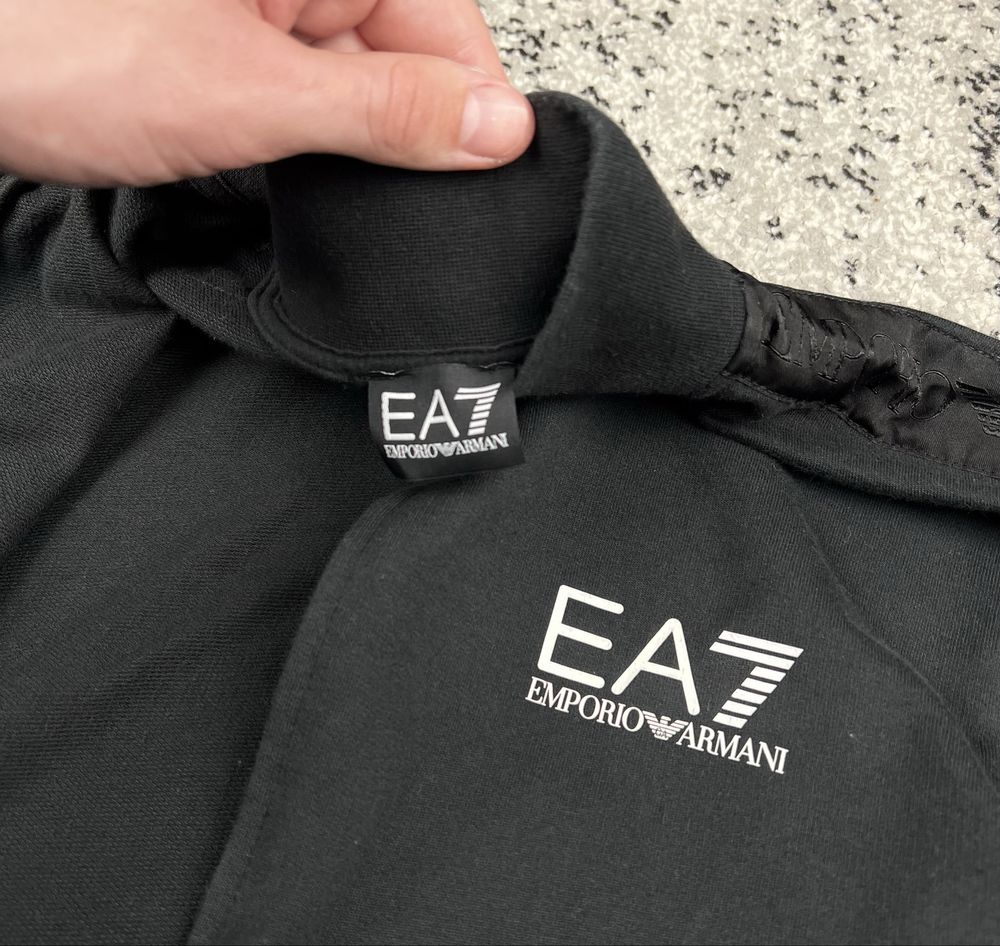 Мужская кофта олимпийка свитер Emporio Armani EA7 Оригинал old money