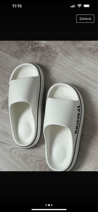 Damskie klapki piankowy