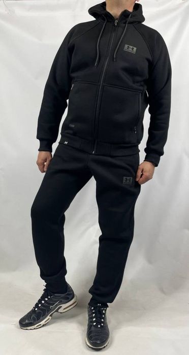 Мужской спортивный костюм Under Armour зимний тёплый на флисе