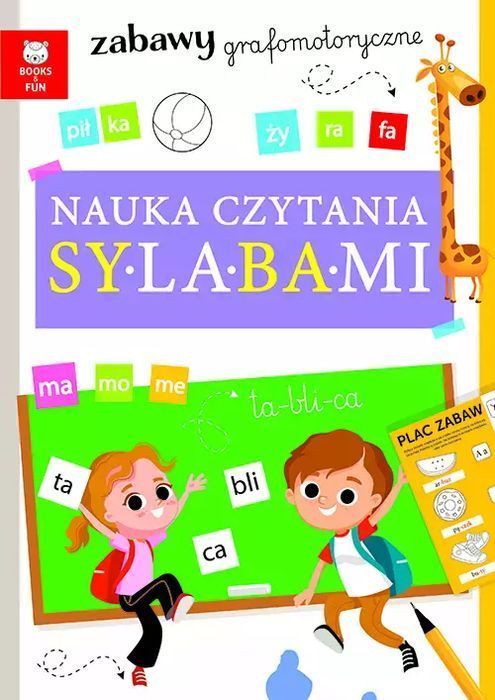 Elementarz. Nauka czytania sylabami. Books And Fun