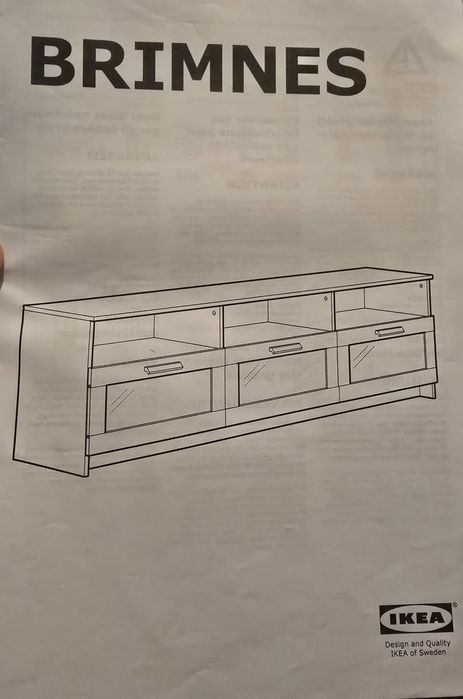 Rack TV Ikea castanho