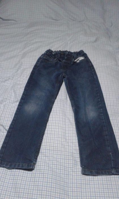 calças de ganga C&A - 7/8 anos