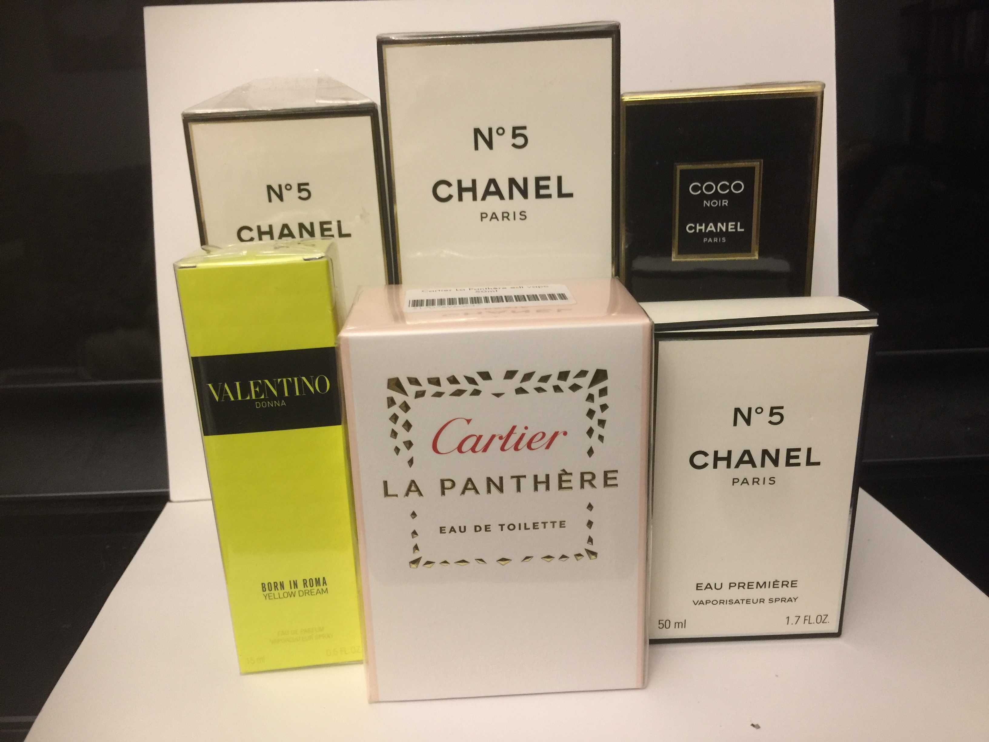 Cartier La Panthere, Valentino Donna, Chanel 5, Coco Noir  от30% цены