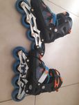 Rolki Nail super stan, regulowane 34-37