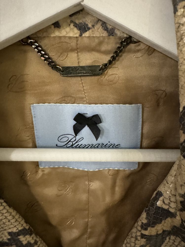 Куртка із пітона Blumarine 100% оригінал