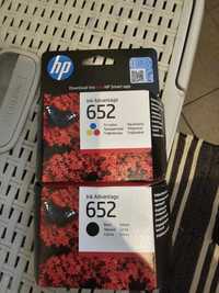 Nowe tusze HP 652 czarny+kolorowy