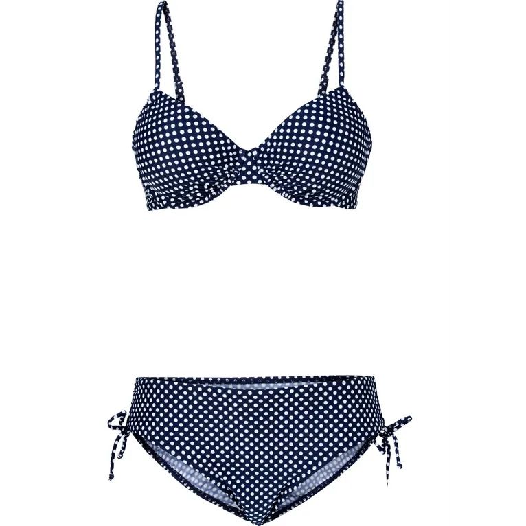bonprix  2 cz bikini w groszki 42 80d