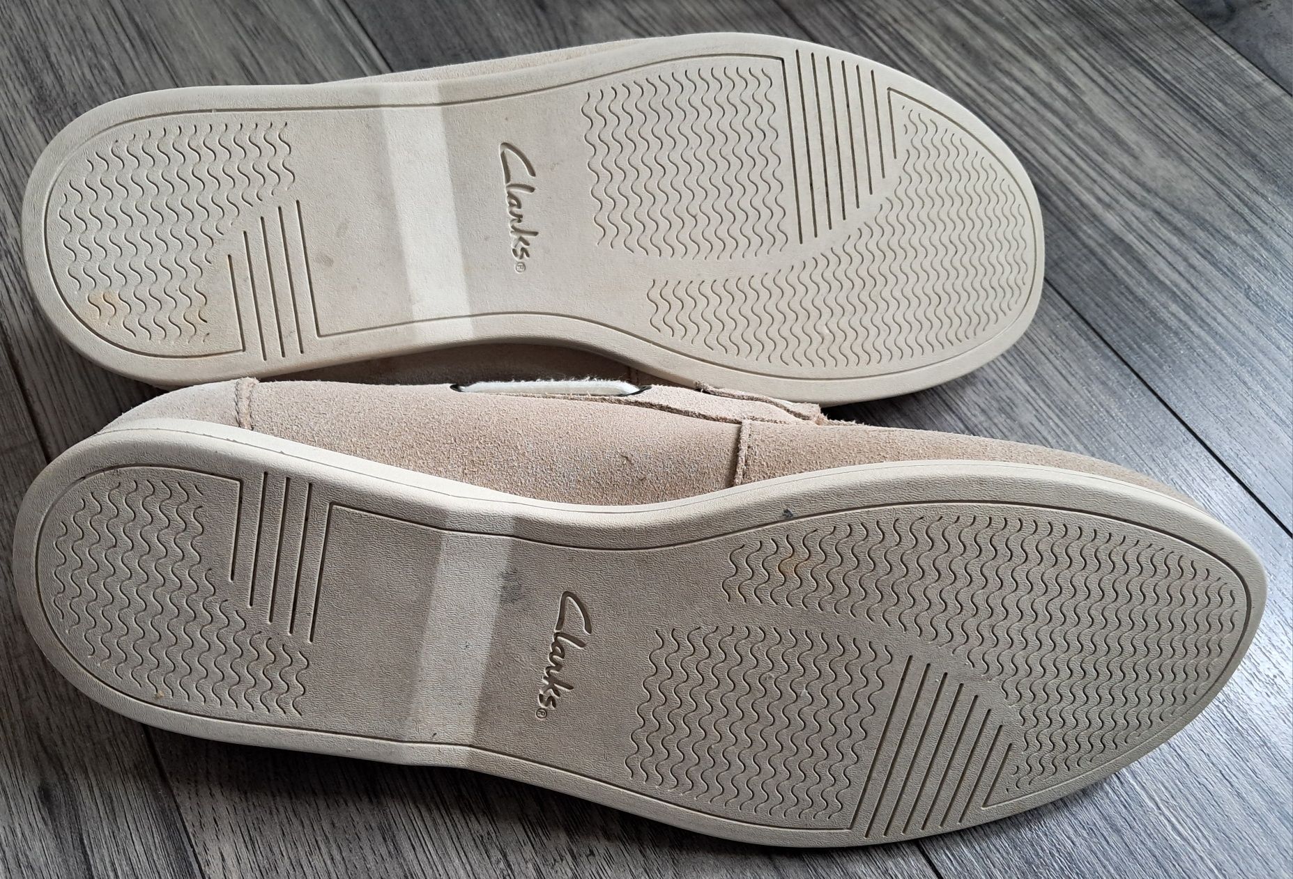 Мокасини шкіряні CLARKS (р.43)