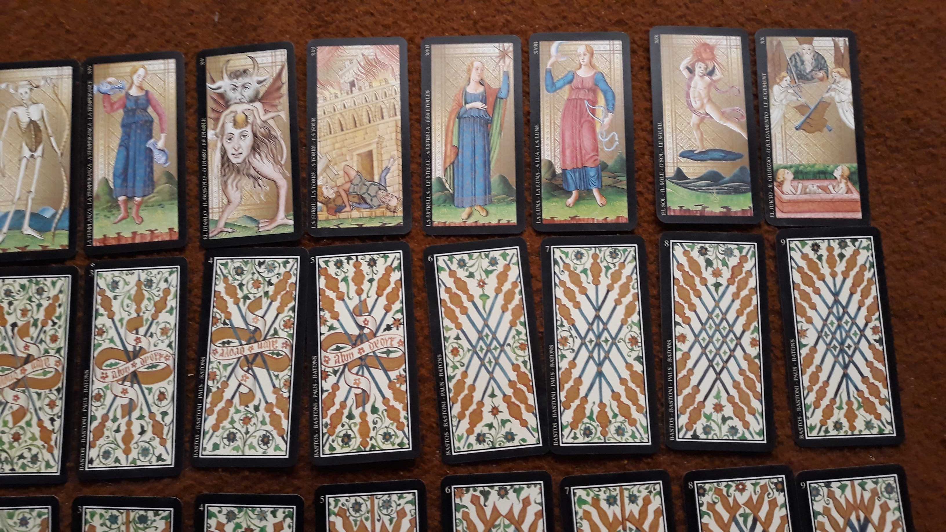 Baralho de cartas de Tarot - portes incluídos