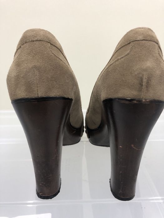 Sapatos Senhora Camurça Pepe Jeans 36 Cinza Camel
