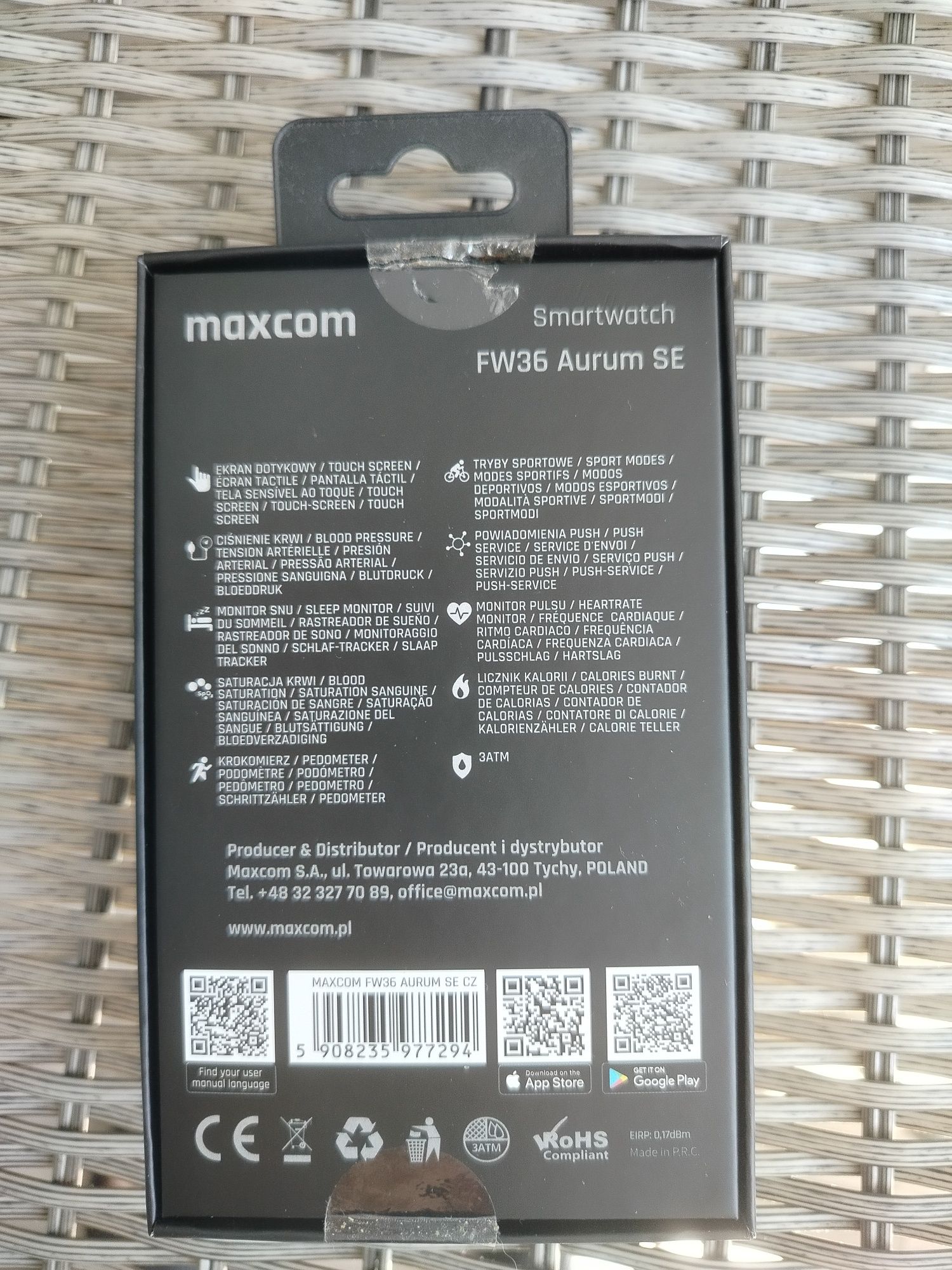 Maxcom Aurum SE Smartwatch FW36