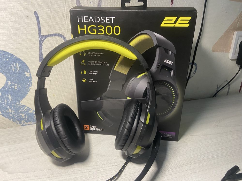 Наушники игровые HEADSET HG300
