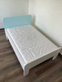 Ikea Slakt, łóżko rosnące (2) 135-205cm, materac