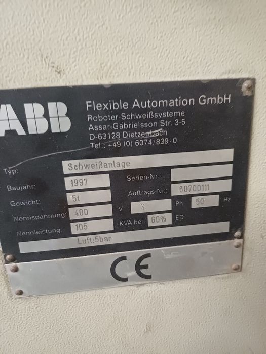 Robot spawalniczy ABB na części lub w całości