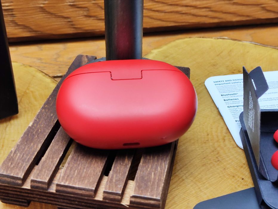 Słuchawki dokanałowe BEATS Studio Buds ANC Czerwony Gwarancja