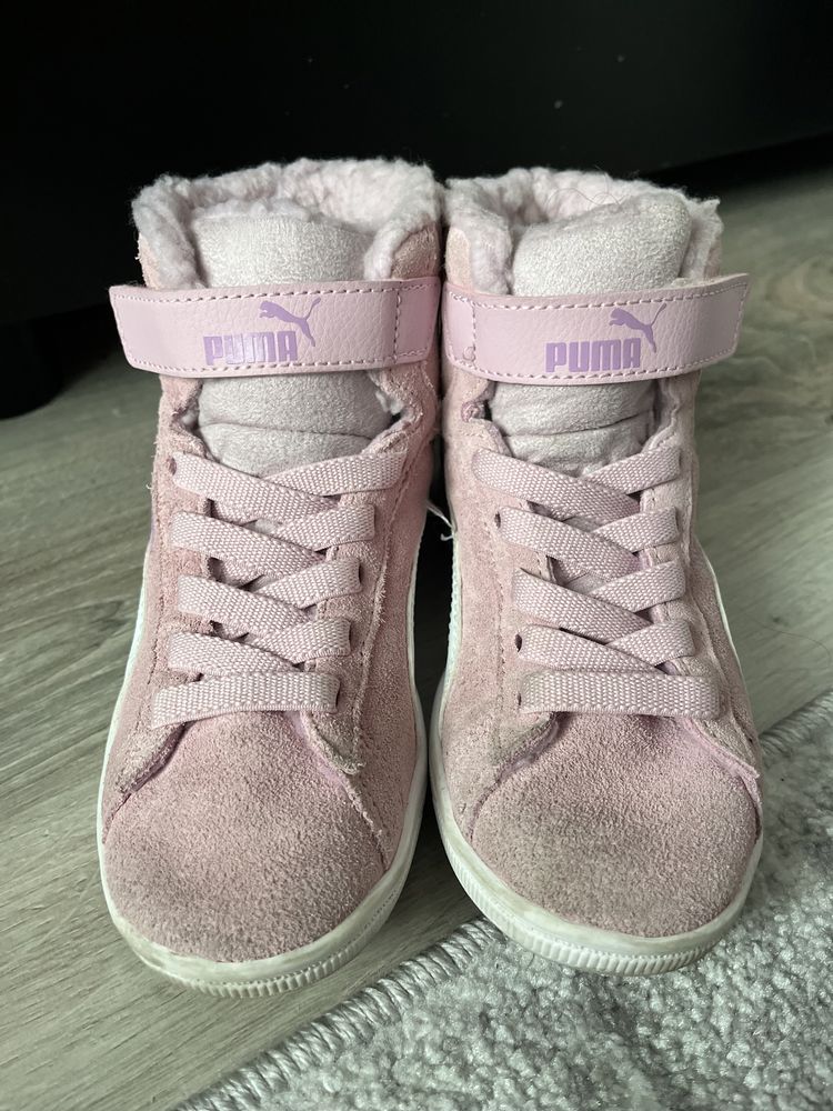 Puma Vikky 29 buty zimowe dziewczęce różowe