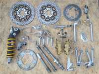 Suzuki GSXR 600 Gsx-r 04-05r tarcza kolektor polka set wypelnienie os