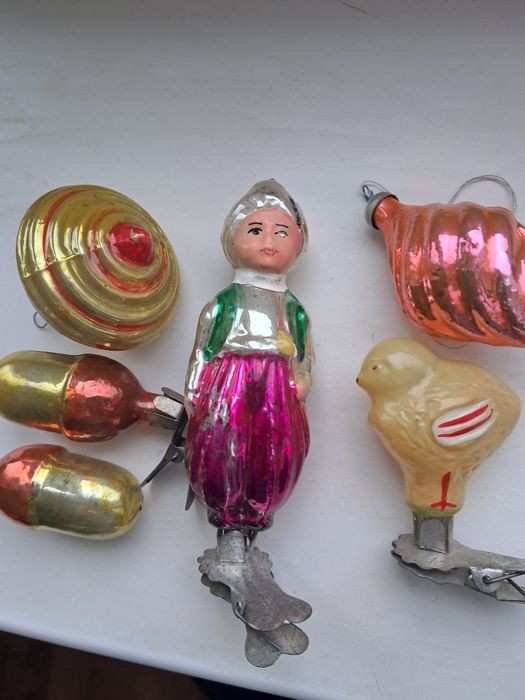 Ёлочные игрушки ссср.
