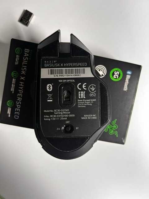 myszka komputerowa Razer Basilisk x Hyperspeed