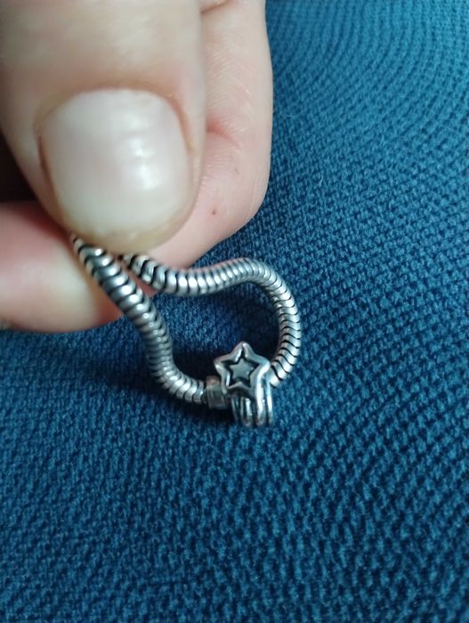 charms gwiazdka do bransoletki modułowej typu Pandora, zawieszka