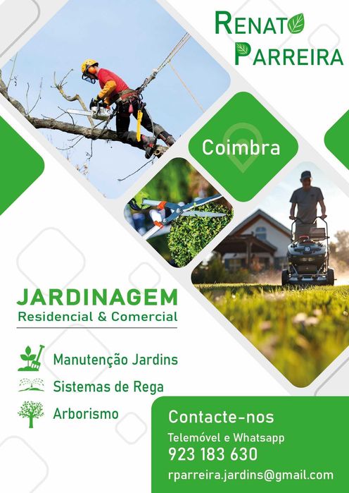 Arborismo e Jardinagem.