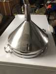 Funil Inox 40x40 cm