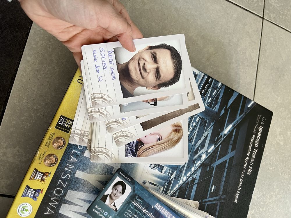 Gra planszowa kryminalna Detektyw
