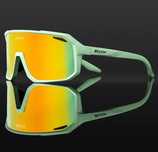 Okulary SCVCN Sportowe rowerowe do biegania zielone
