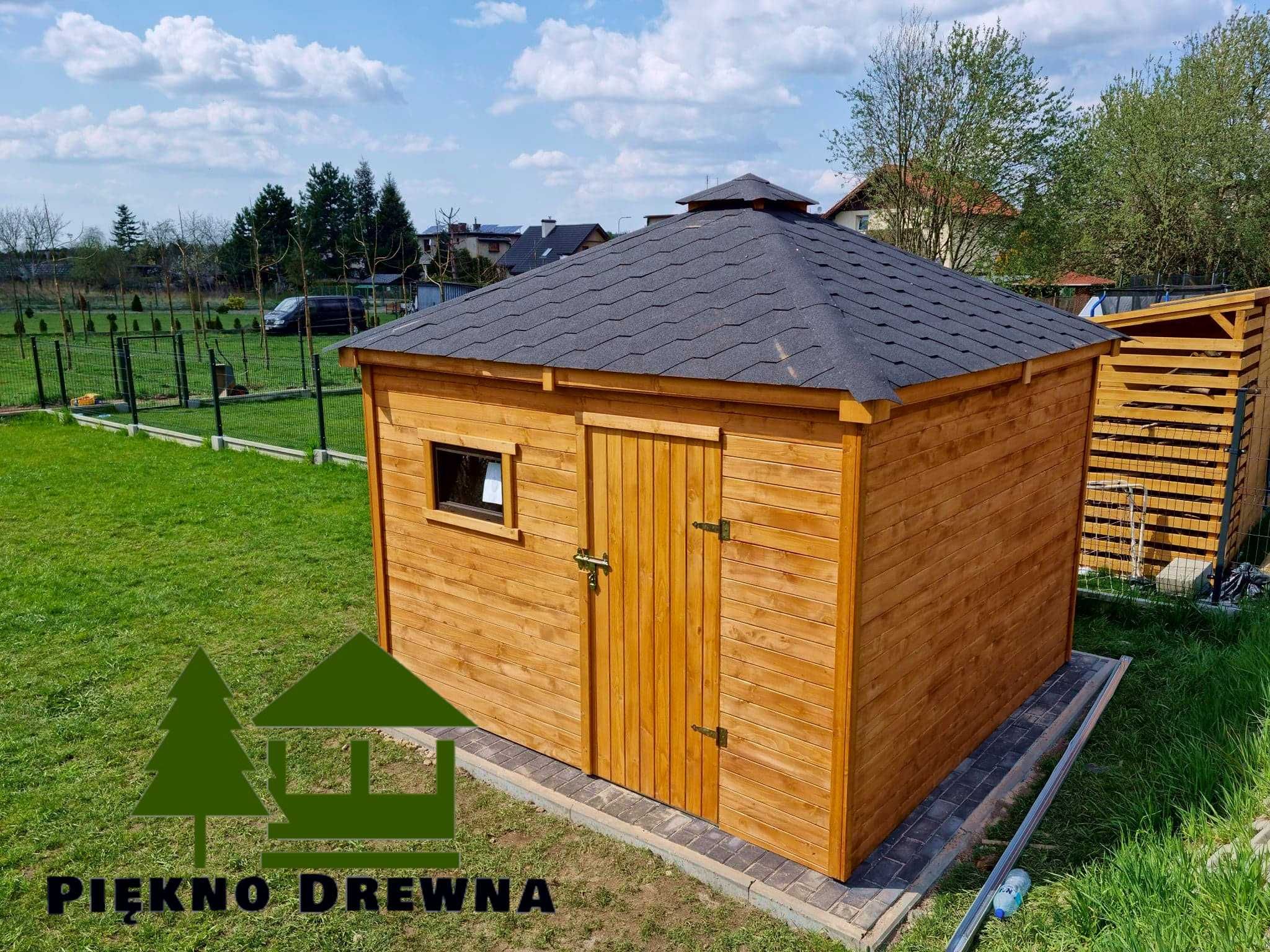 Domek Narzędziowy Damian 3x3 Piękno Drewna SZYBKA REALIZACJA