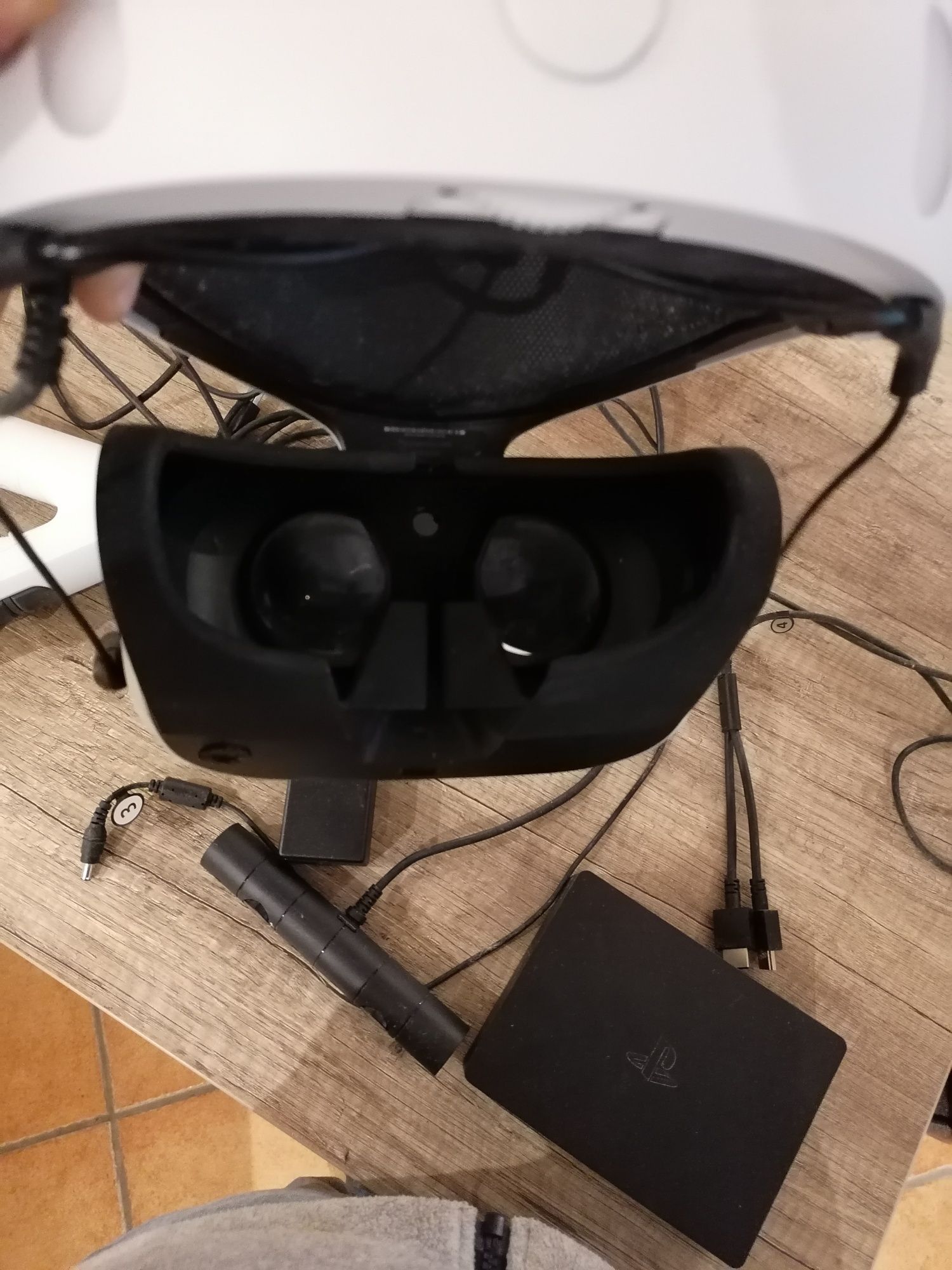 Óculos realidade virtual + controlador de mira ps4