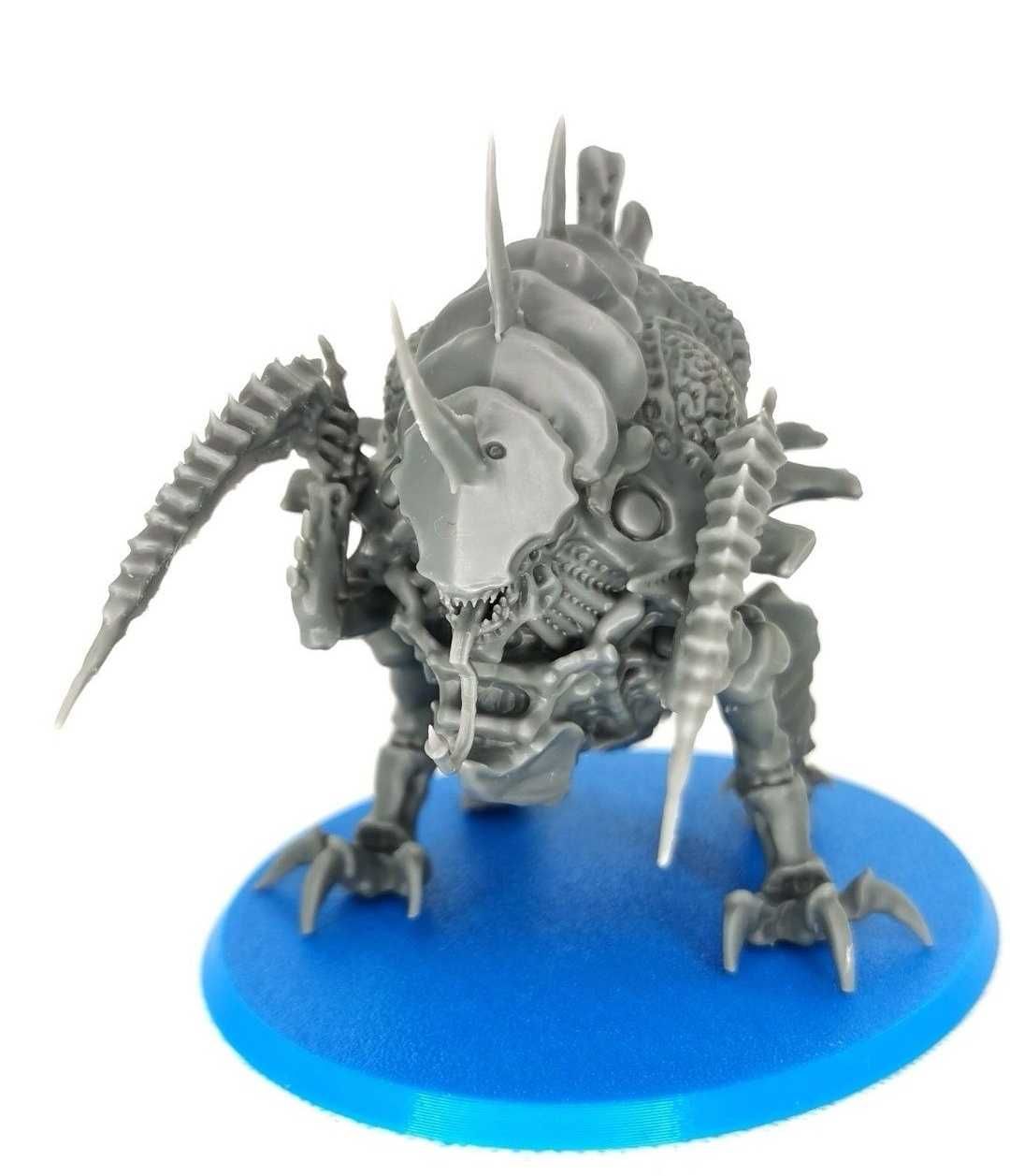 Maleceptor , WH40k. Druk 3D, żywica UV.