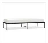 Base de cama solteiro preto